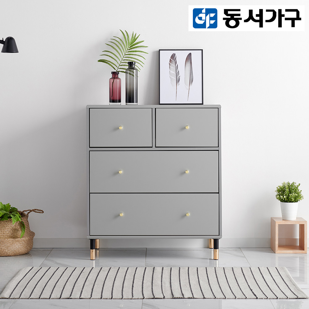 동서가구몰 - [동서가구/착불] 샤인 800 3단 서랍장 DF919193